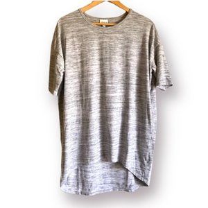 LuLaRoe Heathered Gray Irma Tunic